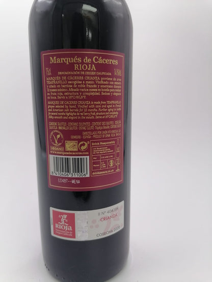 Marques de Carceres Crianza DOCa Rioja (R)